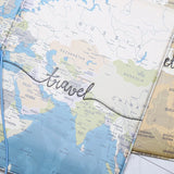 couverture Passeport Carte du Monde