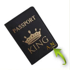 étui de passeport couple personnalisé