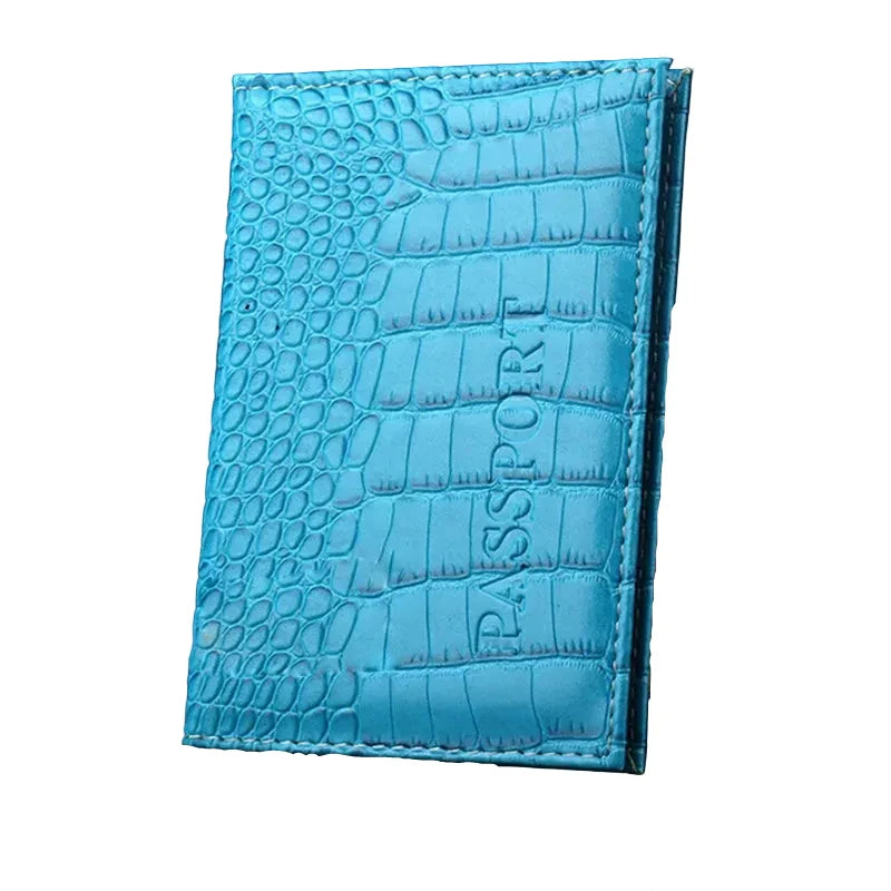 pochette passeport croco luxe