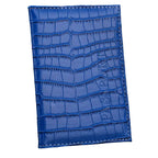 porte passeport croco luxe