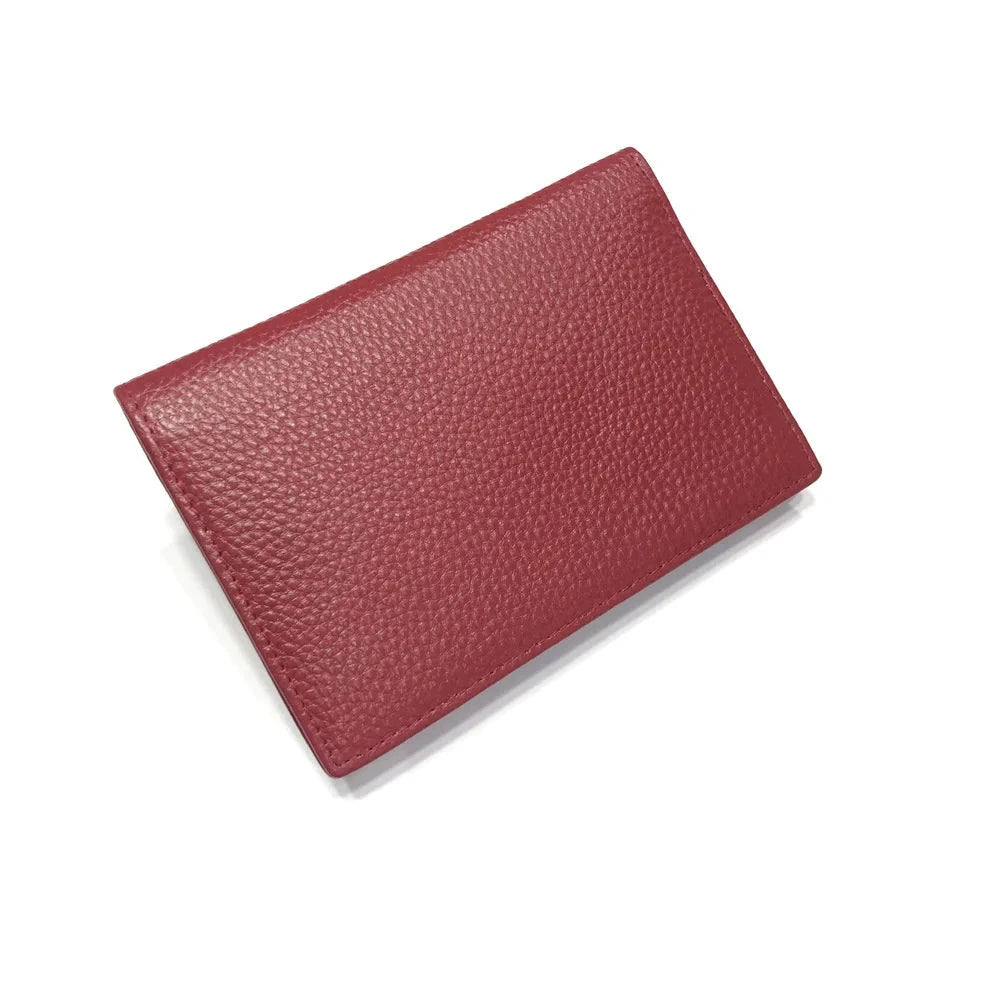 housse Passeport en Cuir Grainé