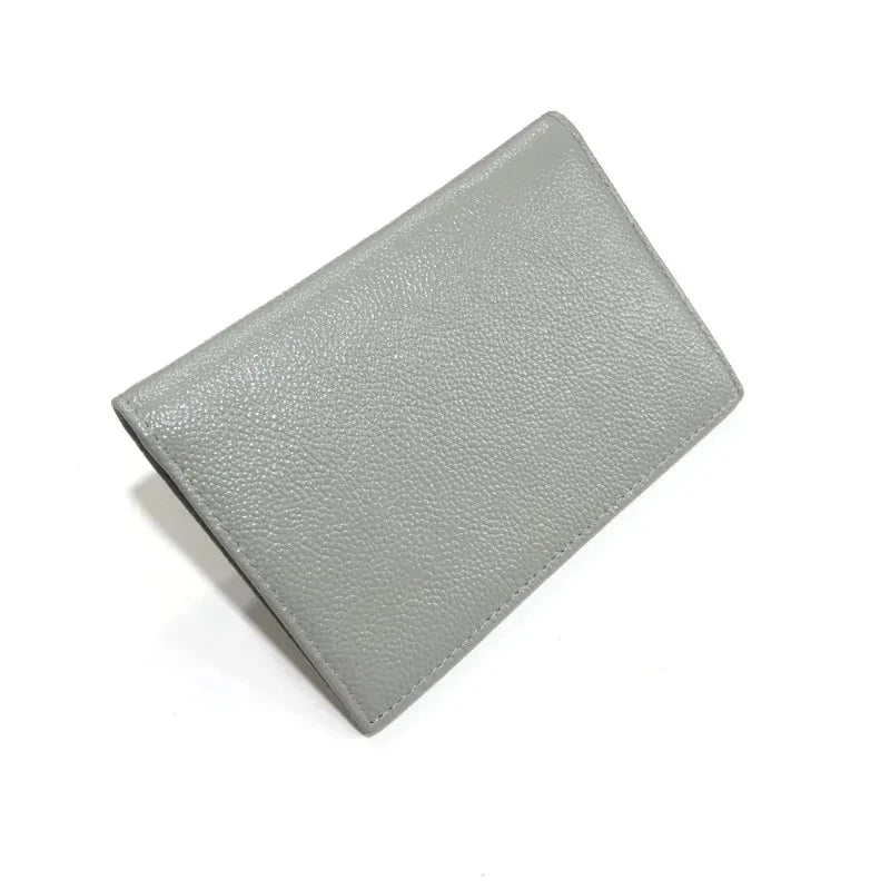 protege passeport en Cuir Grainé