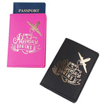 etui passeport personnalisable the adventure begins 