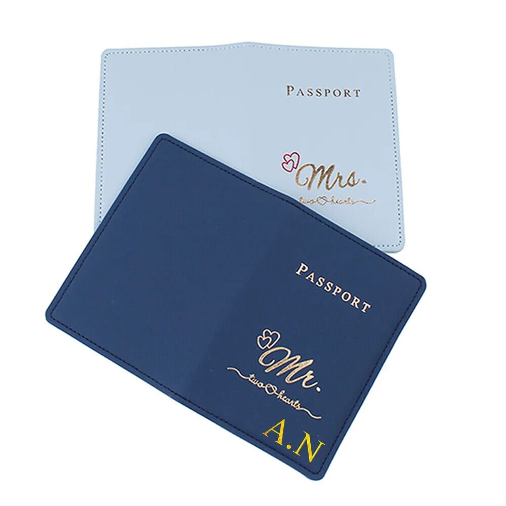 protege passeport personnalisé couple mr and mrs
