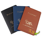 etui passeport personnalisé couple mr and mrs