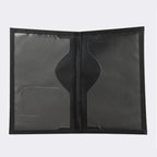 etui protege passeport noir