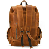 grand sac dos en cuir homme