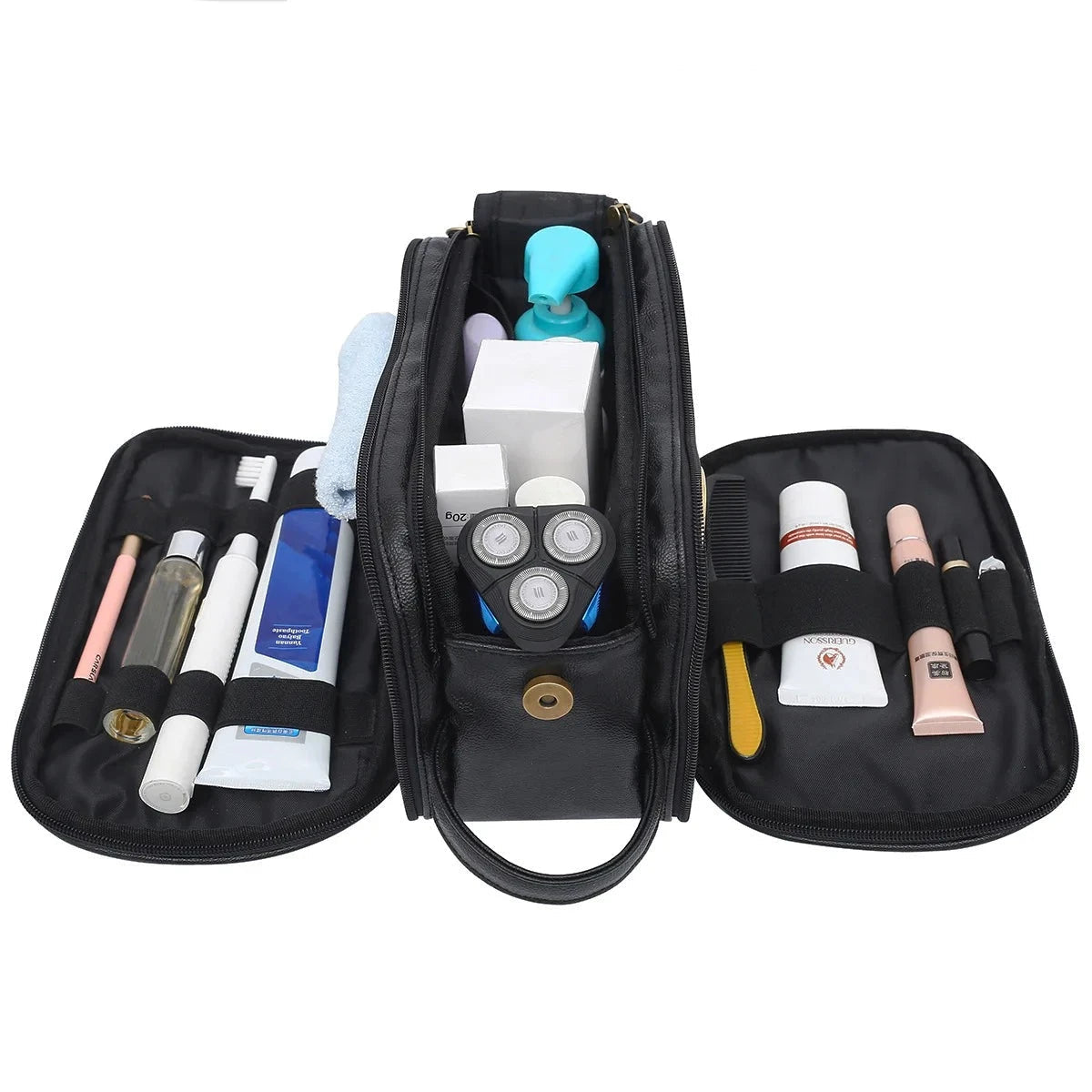 Trousse De Toilette De Voyage Pour Femme Et Homme, Trousse De Rasage Trousse De Toilette De Voyage Pour Femme Et Homme, Trousse De Rasage