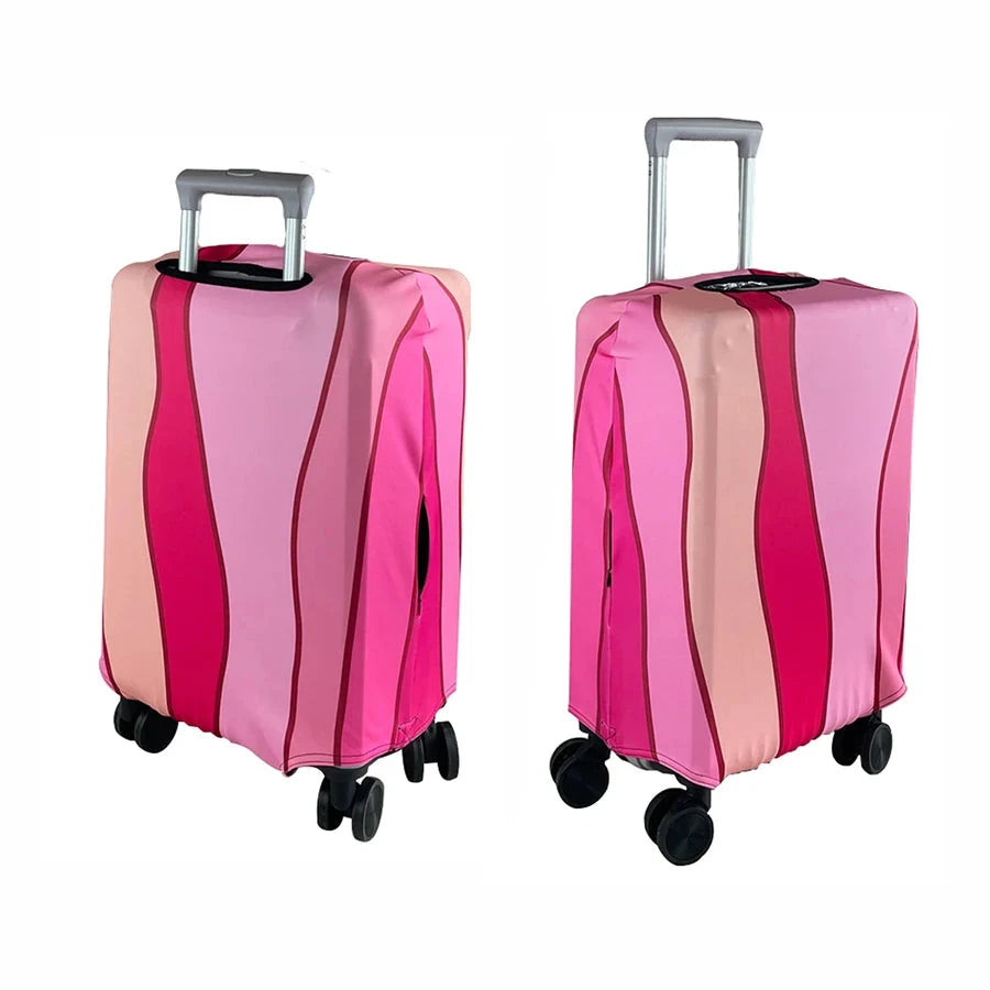 Housse à Valise Avion rose