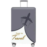housse protection valise avion time to travel