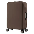 housse de valise marron