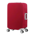 housse de valise rouge