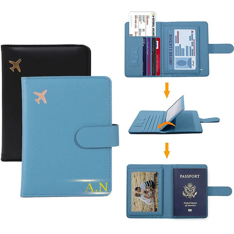 Pochette Passeport Personnalisable Avion