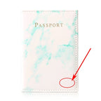 Pochettes Passeport Personnalisable Marbre