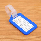 etiquettes porte adresse valise plastique