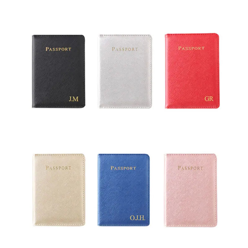 Porte Passeport Personnalisable Luxe Voyage Paisible