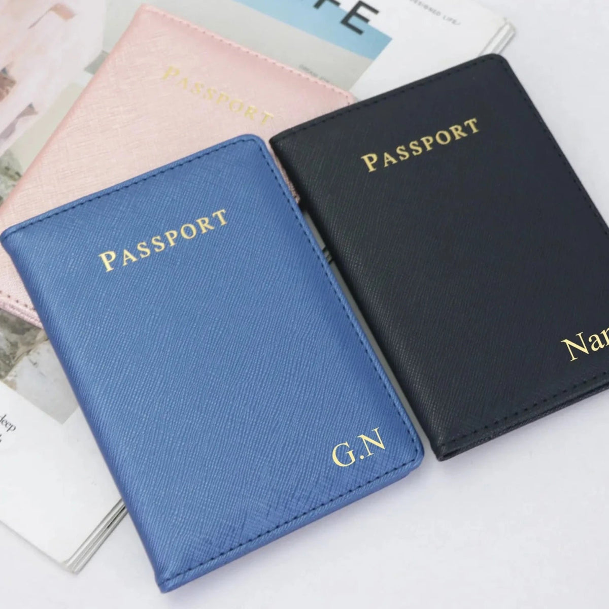 TMISHION porte-passeport mignon 4 pièces porte-passeport étanche doux TMISHION porte-passeport mignon 4 pièces porte-passeport étanche doux