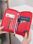 portefeuille pochette passeport voyages