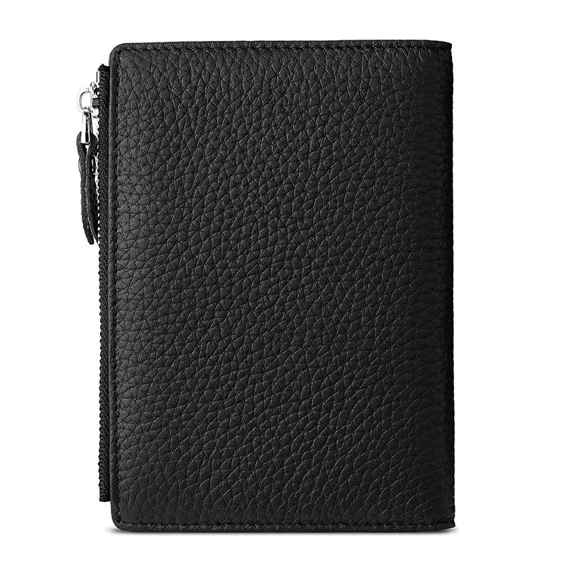 portefeuille pour passeport noir