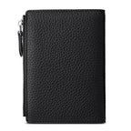 portefeuille pour passeport noir