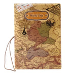 protège passeport carte du monde