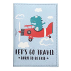 protege passeport enfant dinosaure