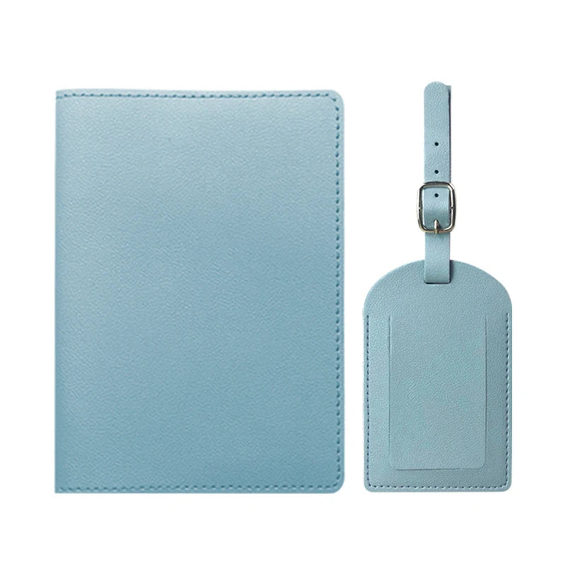 Ensemble étiquettes Passeport Et Bagages Flight 001 - Turquoise - Neuf Avec étiquettes