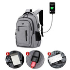 Sac à Dos 3 Compartiments usb