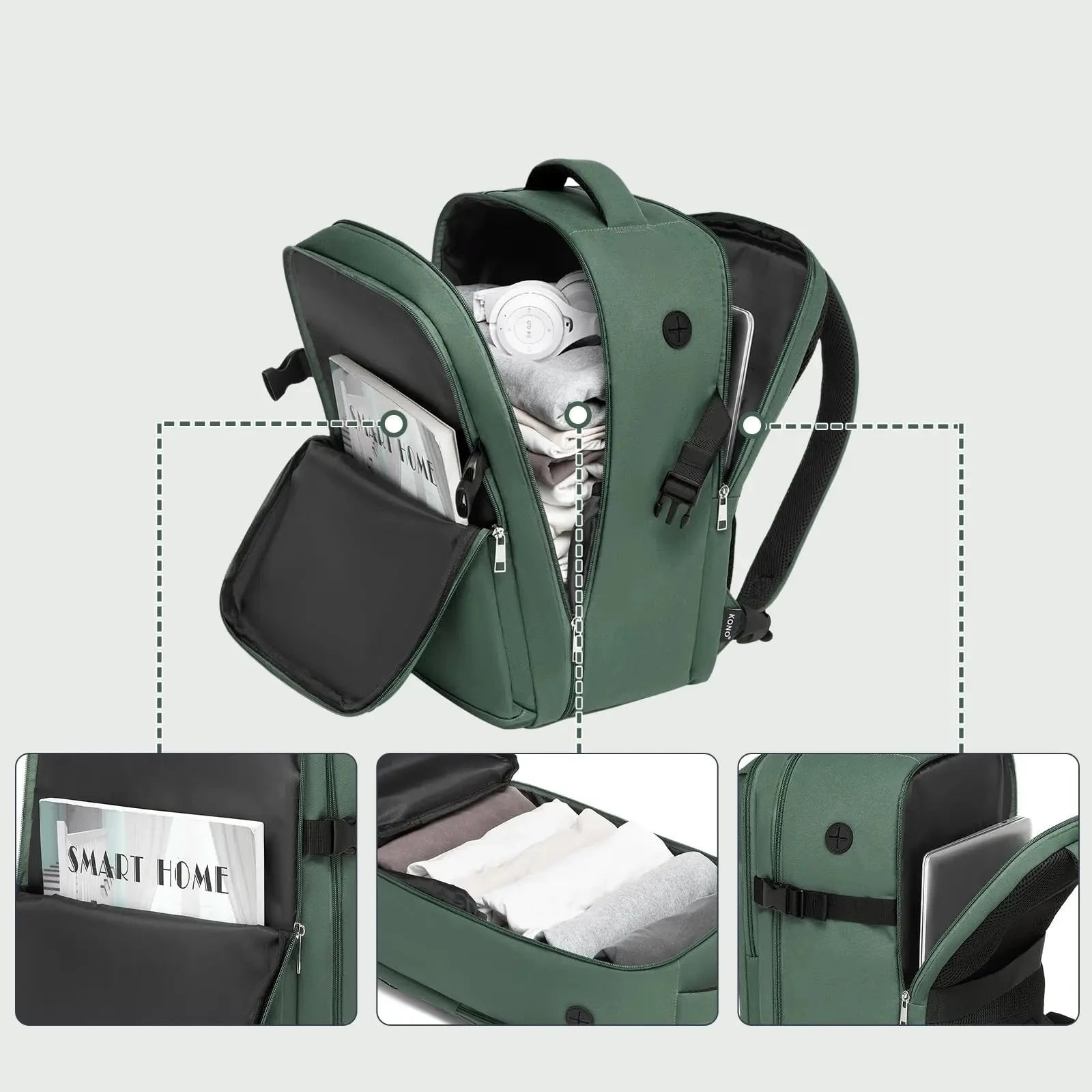 Sac à Dos 40 x 20 x 25 cm cabine ryanair