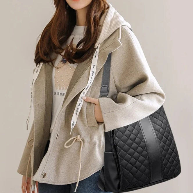 sac a dos antivol femme design matelassé convertible sac a main