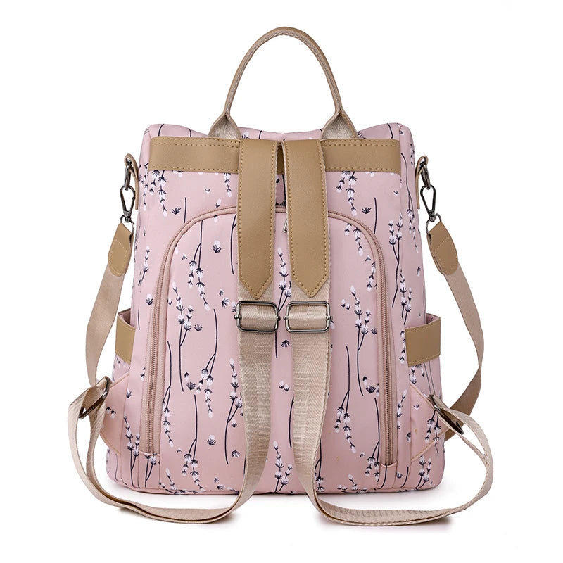 MOLSHINE HB041 Sac à dos antivol en cuir végétalien pour femme, Gris, Grand MOLSHINE HB041 Sac à dos antivol en cuir végétalien pour femme, Gris, Grand