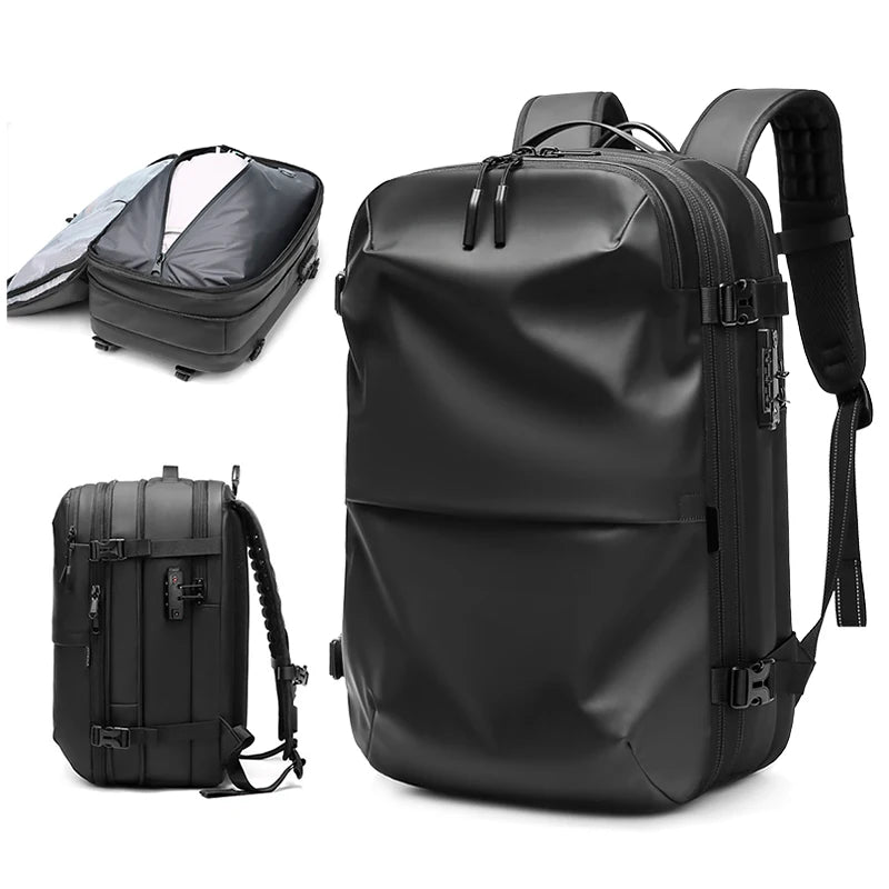 Hynes Eagle 44L Sac à Dos De Voyage à Compression - Rouge