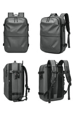 sac a dos antivol voyage cabine avion a compression sous vide