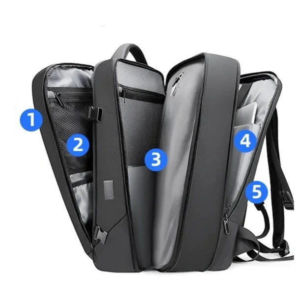 Sac à Dos avec Aspiration d'Air sous vide