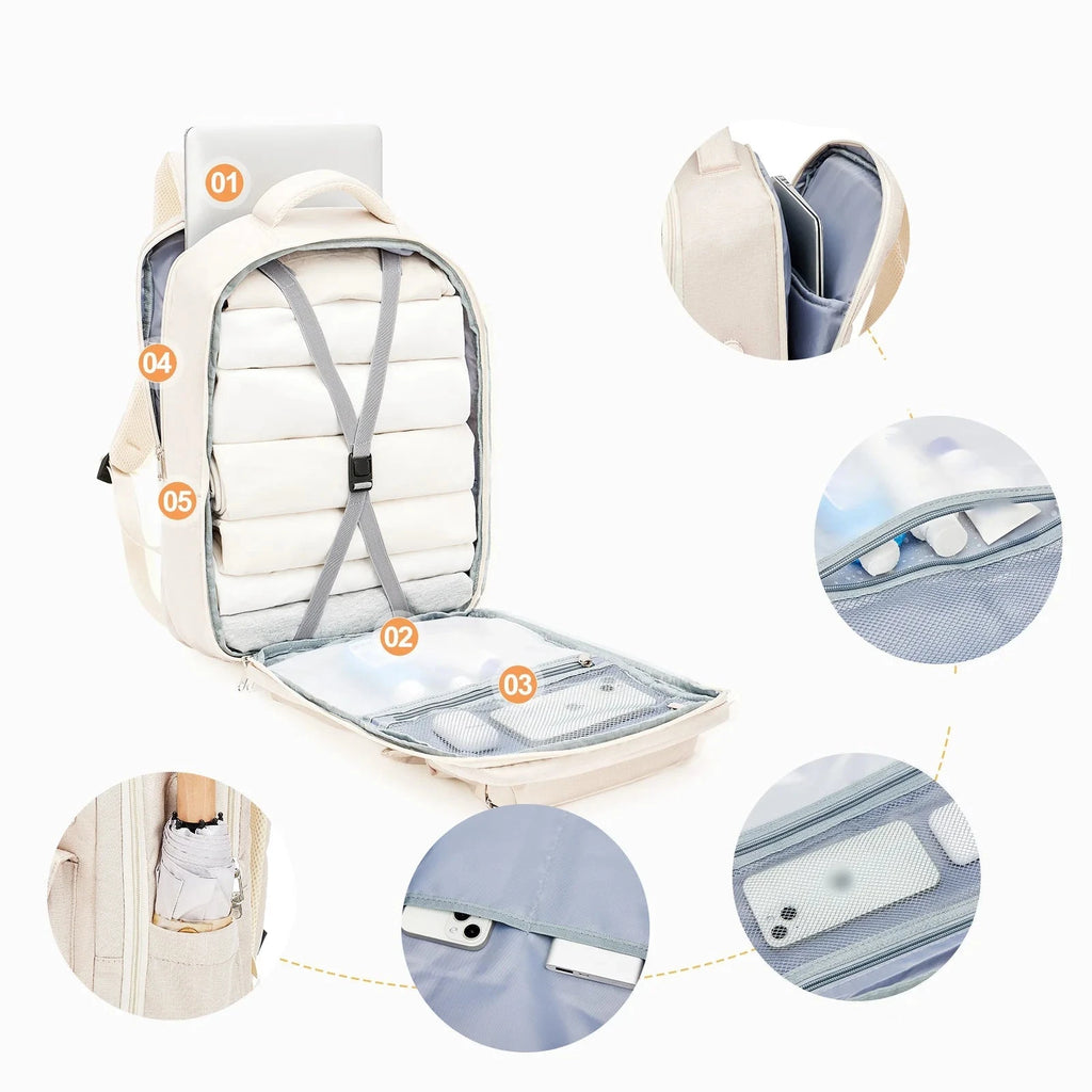 Sac à Dos Bagage Cabine 45x36x20 cm