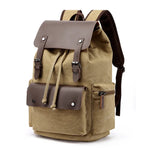 sac a dos baroudeur vintage camel