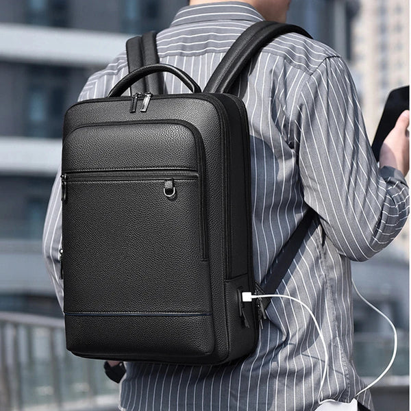 Sac à Dos Business Homme pour Ordinateur 15.6 Pouces | Voyage Paisible