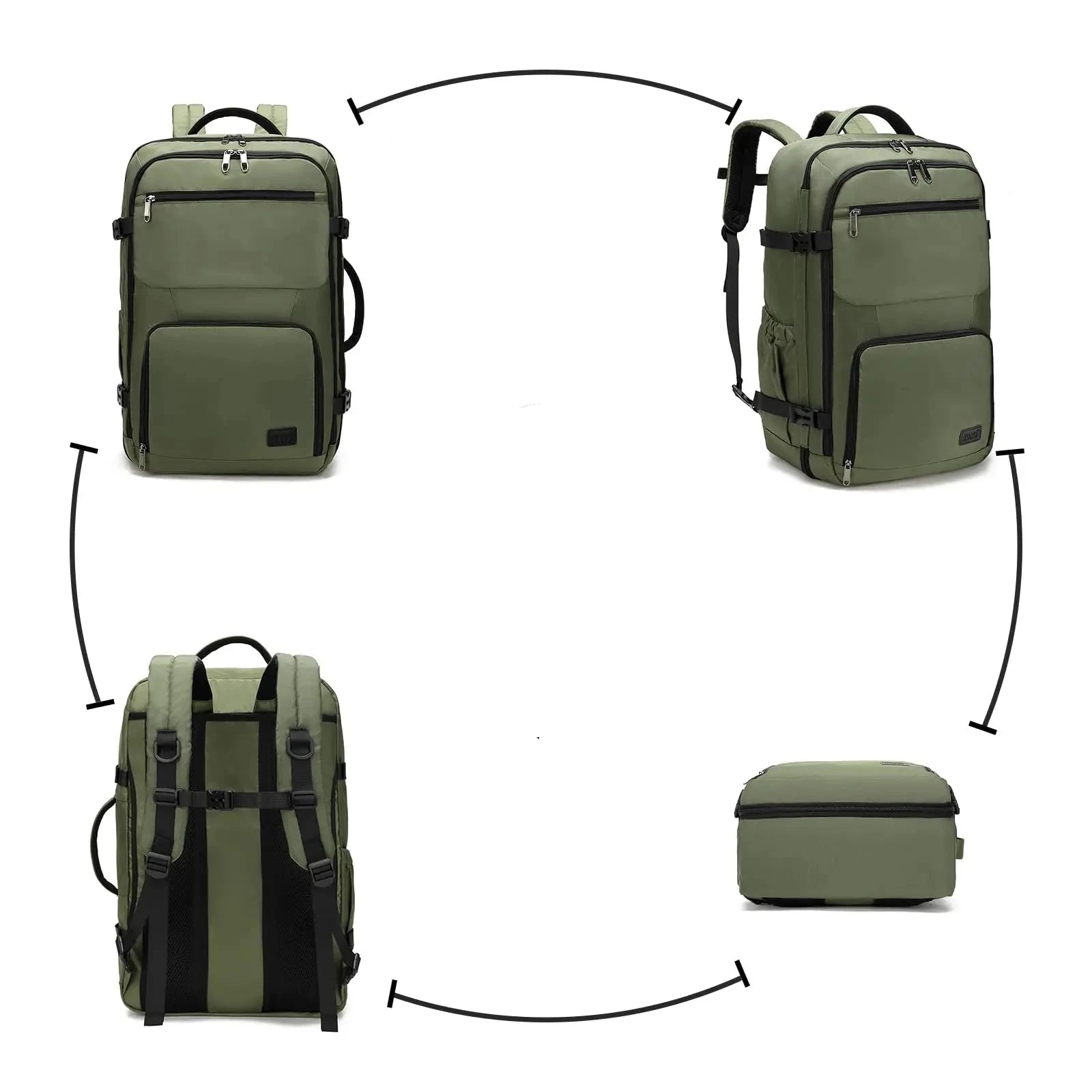 sac a dos cabine 55x35x25