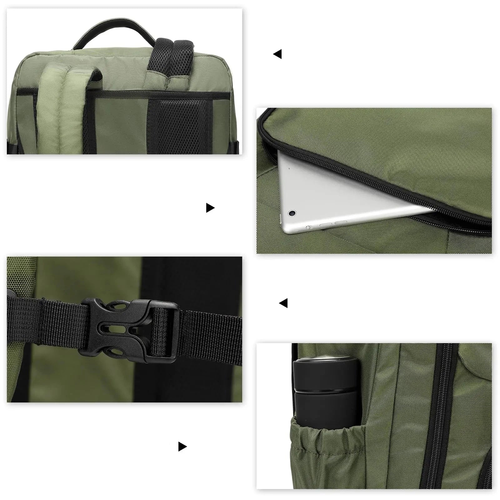 sac a dos cabine avion 55x35x20