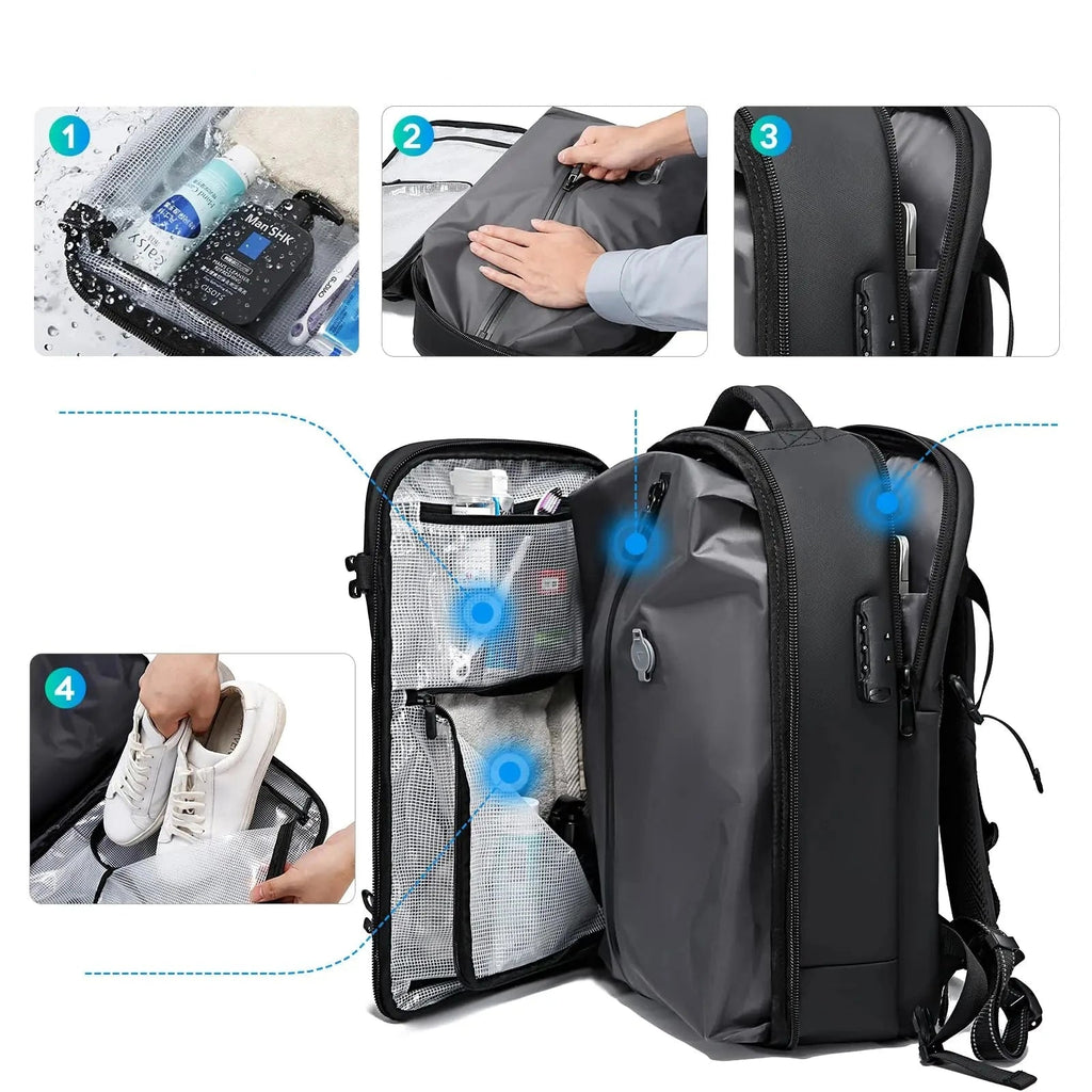 sac a dos cabine aspirable voyage