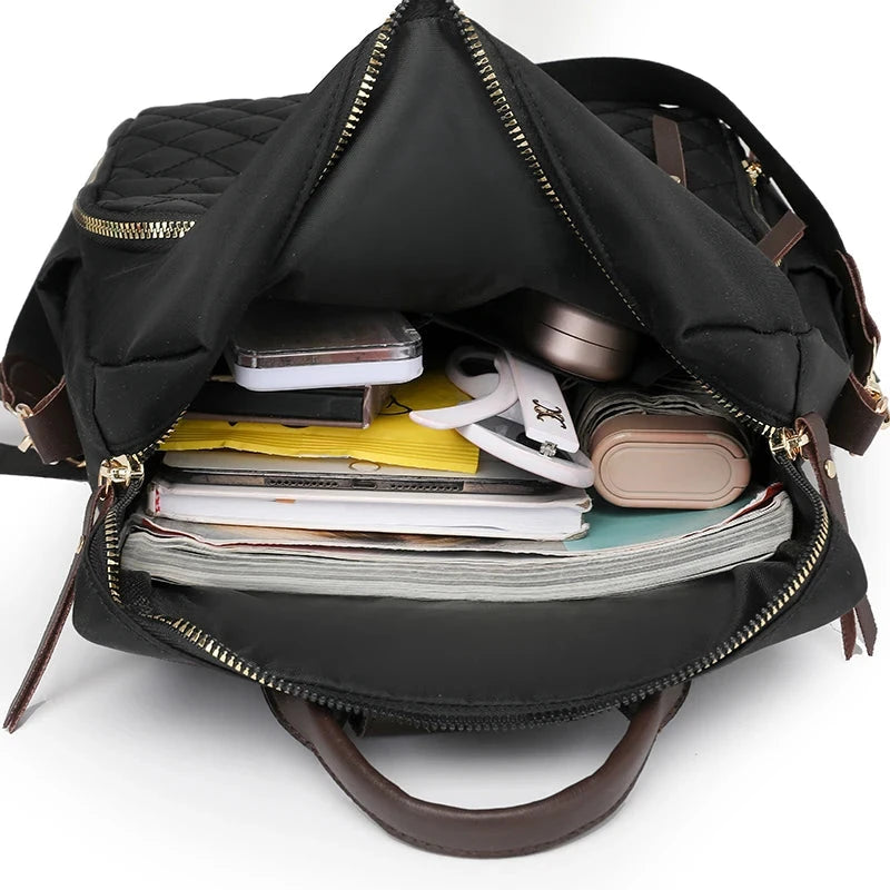 Sac à Dos Cartable Femme noir