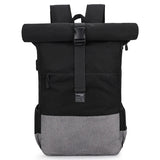 sac a dos roll top commuter noir