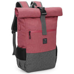 sac a dos roll top commuter rouge