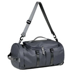 sac a dos impermeable convertible gris