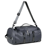 sac a dos impermeable convertible gris
