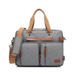 sac ordinateur convertible sac a dos gris