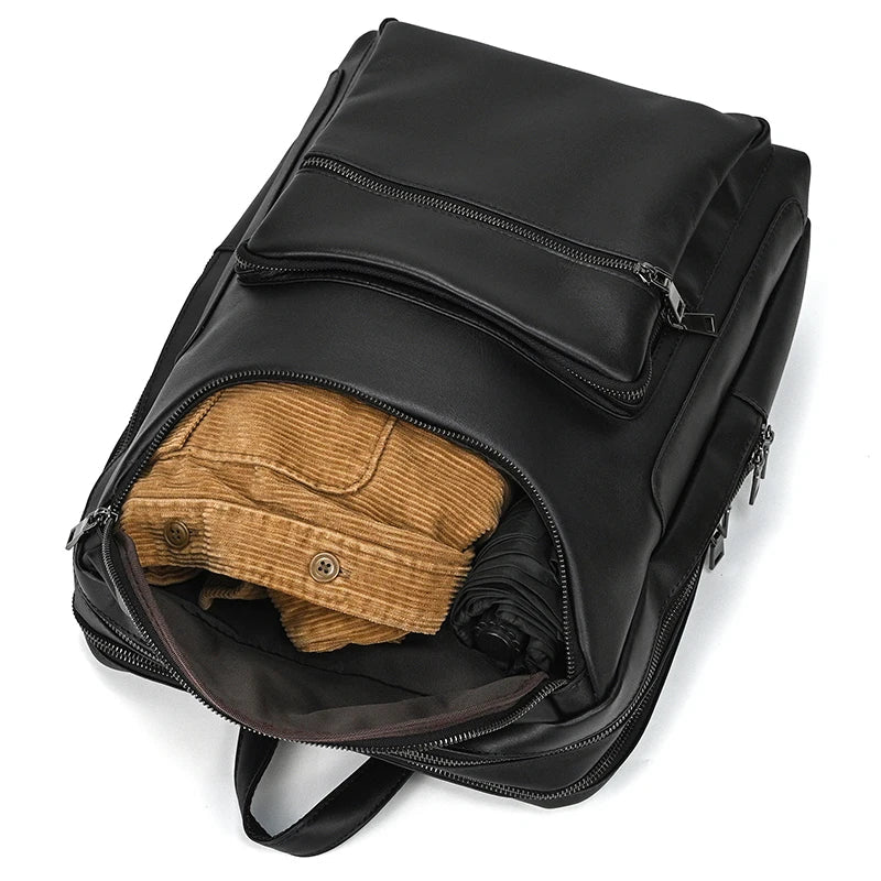 sac a dos hommes cuir travail