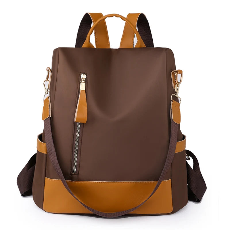 Sac à Dos Femme avec Fermeture dans le Dos antivole