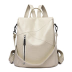 sac a dos femme fermeture dos anti vol