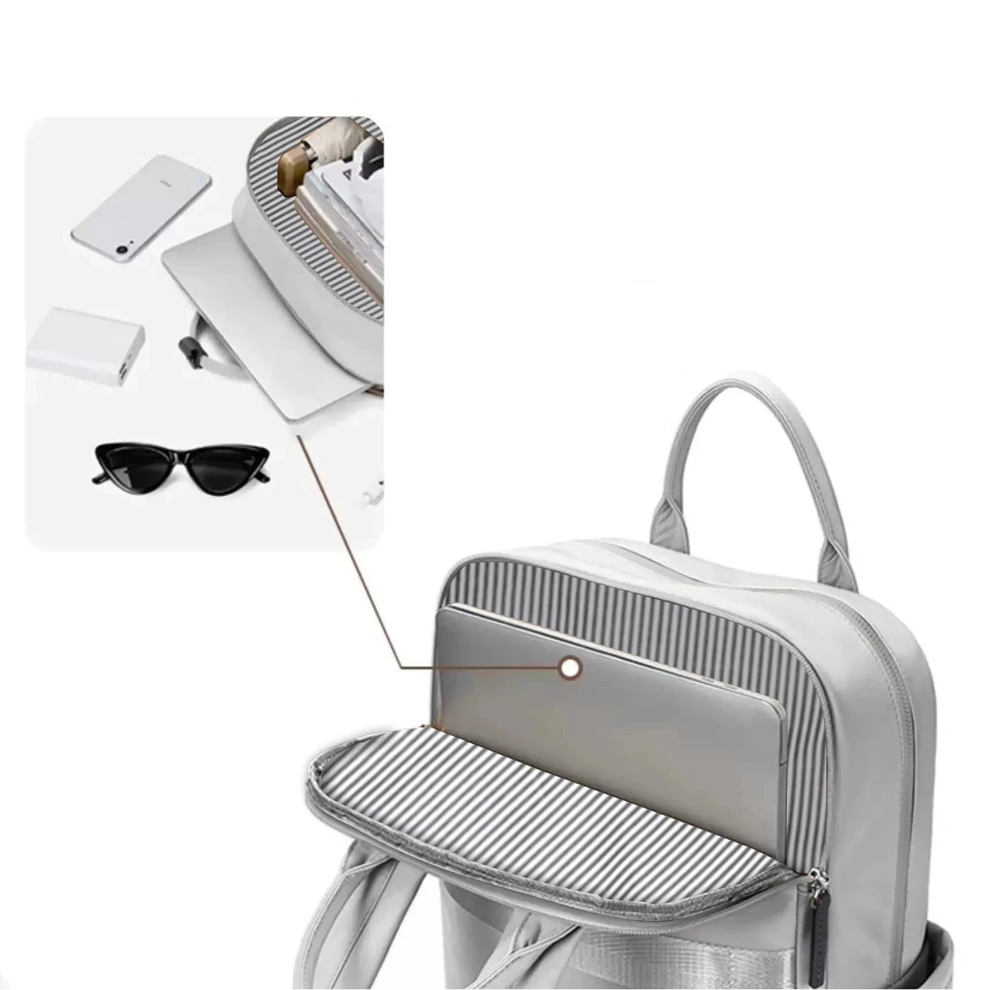 sac a dos femme travail ordinateur portable